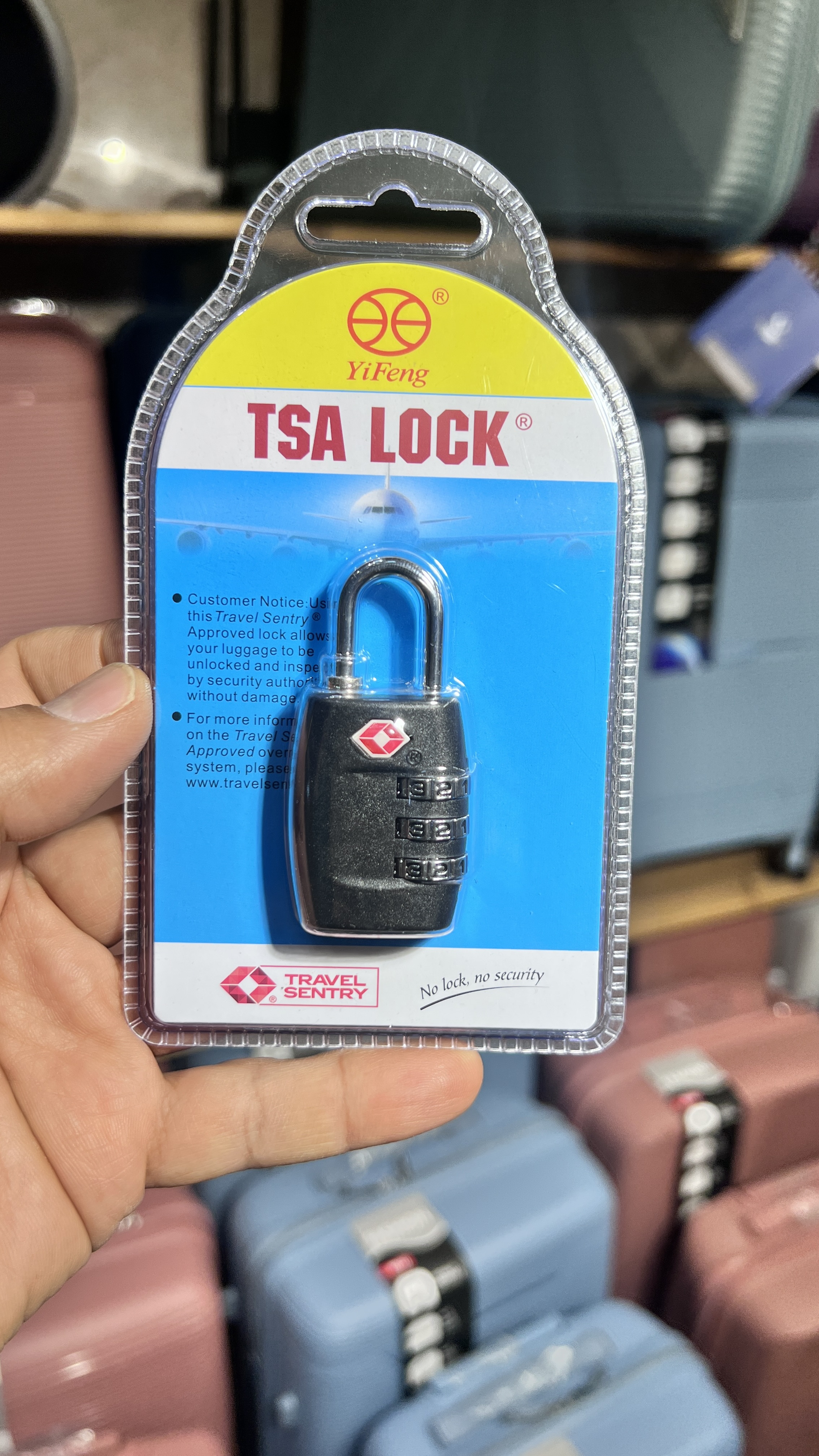 قفل آویز TSA اصلی